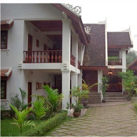 Laos Accommodation - Hotel Villa Santi