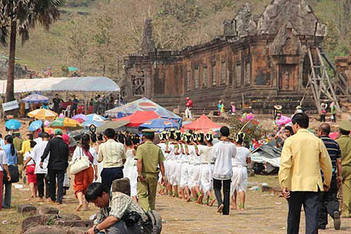 Wat Phu Festival, Champasak province