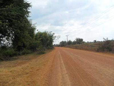 The 18km dust road (#11) to Thakhek